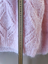 Cargar imagen en el visor de la galería, Sweet Pink Oversize Mohair Jumper XL