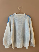 Cargar imagen en el visor de la galería, Landscape Handmade Knitted Sweater M