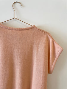 Pink Pearl 80s Oversize Sweater L