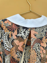 Cargar imagen en el visor de la galería, 60s Forest Print Mini Dress S