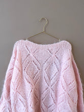 Cargar imagen en el visor de la galería, Sweet Pink Oversize Mohair Jumper XL