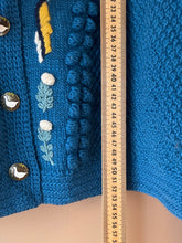 Cargar imagen en el visor de la galería, Georgeous Embroidered Austrian Cardigan L