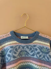 Cargar imagen en el visor de la galería, Jacquard 90s Vintage Sweater L