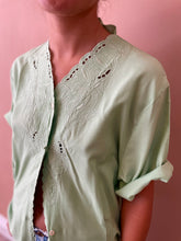 Cargar imagen en el visor de la galería, Fresh mint blouse L