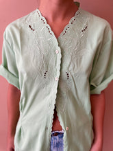 Cargar imagen en el visor de la galería, Fresh mint blouse L