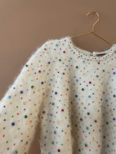 Cargar imagen en el visor de la galería, Lovely Candy White Mohair Vintage Jumper M-L