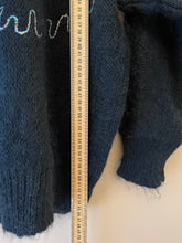 Cargar imagen en el visor de la galería, 80s sweater for neon lights and dark streets S-M