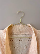 Cargar imagen en el visor de la galería, Pastel Orange Collar Vintage Cardigan M