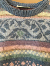 Cargar imagen en el visor de la galería, Jacquard 90s Vintage Sweater L