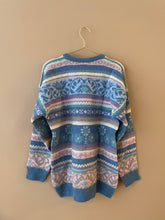 Cargar imagen en el visor de la galería, Jacquard 90s Vintage Sweater L
