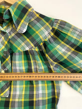 Cargar imagen en el visor de la galería, Plaid Babydoll 60s Blouse S-M