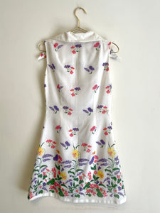 Lovely 70s Cotton Mini Dress S