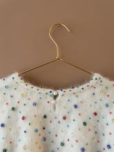 Cargar imagen en el visor de la galería, Lovely Candy White Mohair Vintage Jumper M-L
