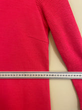 Cargar imagen en el visor de la galería, Red 70s Knitted Mini Dress S