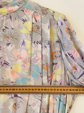 Cargar imagen en el visor de la galería, Pastel &amp; Grey Midi Vintage Dress M-L