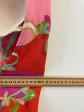 Cargar imagen en el visor de la galería, Colorful 60s Vintage Belcor Swimsuit XS