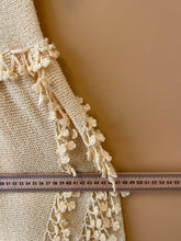 Cargar imagen en el visor de la galería, Yellow Knitted Vintage Midi Dress S-XS