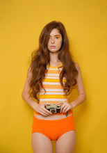 Cargar imagen en el visor de la galería, Iconic Orange 70s Vintage Bikini 36-38