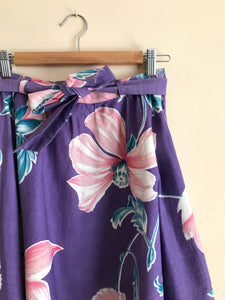 Violet Maxi Floral Midi Dress XS