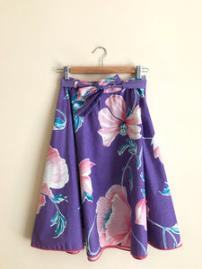Violet Maxi Floral Midi Dress XS