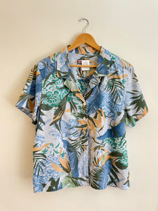 Tropical 90s Aloha Shirt M-L