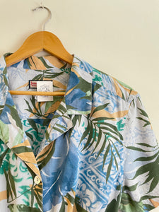 Tropical 90s Aloha Shirt M-L