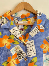Cargar imagen en el visor de la galería, Travel Print Cotton Vintage Shirt M-L