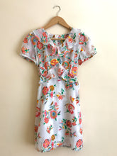 Cargar imagen en el visor de la galería, Transparent Ruffle 70s Mini Dress XS