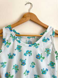 Lovely Poliester 70s Vintage Top S